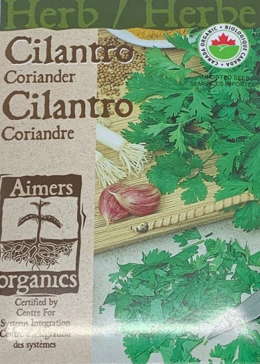 Organic Seed- Cilantro