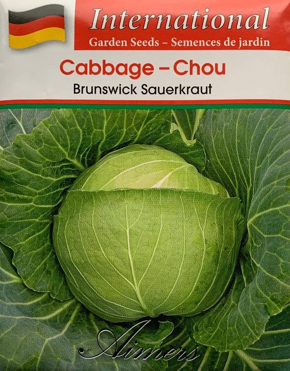 Seed- Cabbage Brunswick Sauerkraut