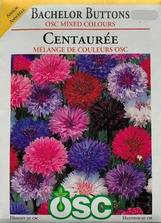 Seed - Bachelor Buttons Mix