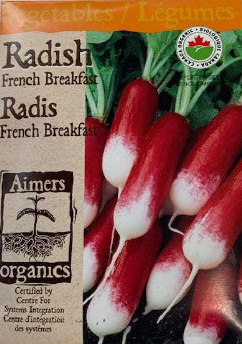 Organic Seed- Radish French Breakfast