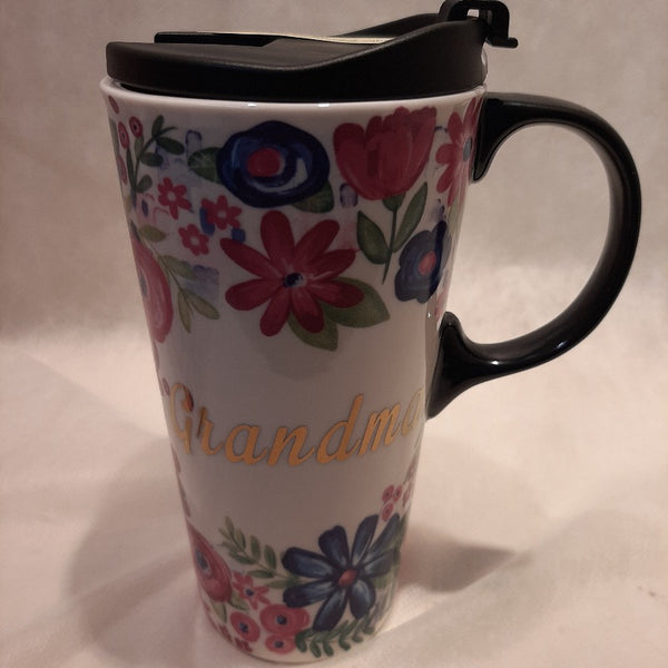 Grandma Ceramic Travel Cup