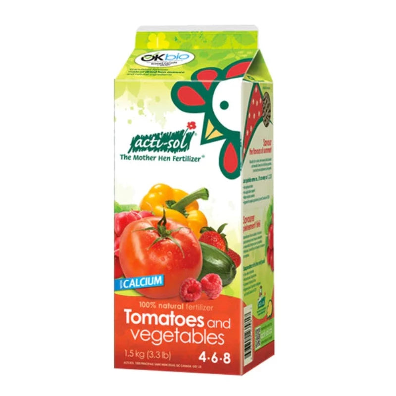 ACTI-SOL TOMATO & VEGETABLE FERTILIZER 1.5KG