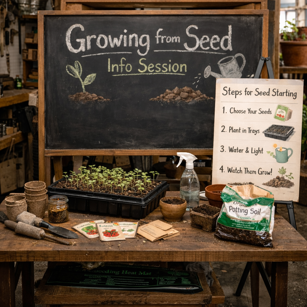 Sow & Grow with Rebecca Boyer - Feb 28, 1:30PM
