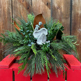 BRILLIANT BOXWOOD CENTREPIECE