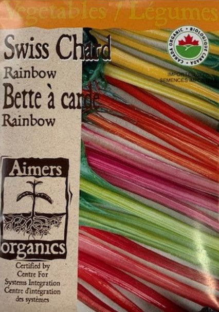 Organic Seed- Swiss Chard Rainbow