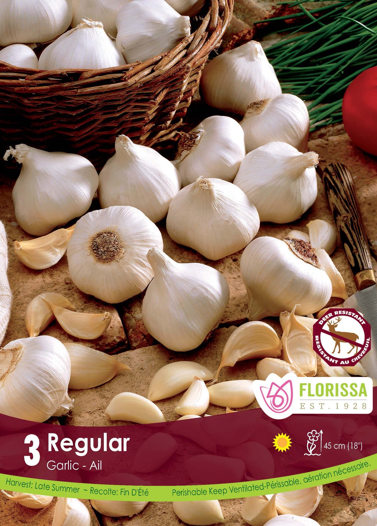 GARLIC WHITE PKG 3