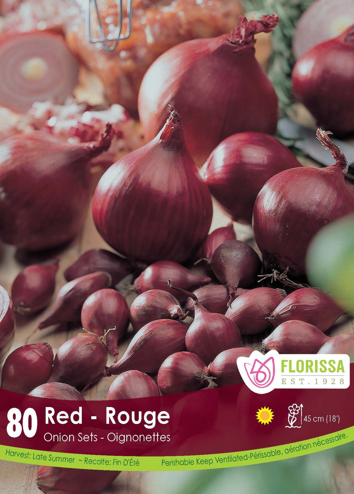ONION RED PKG 80