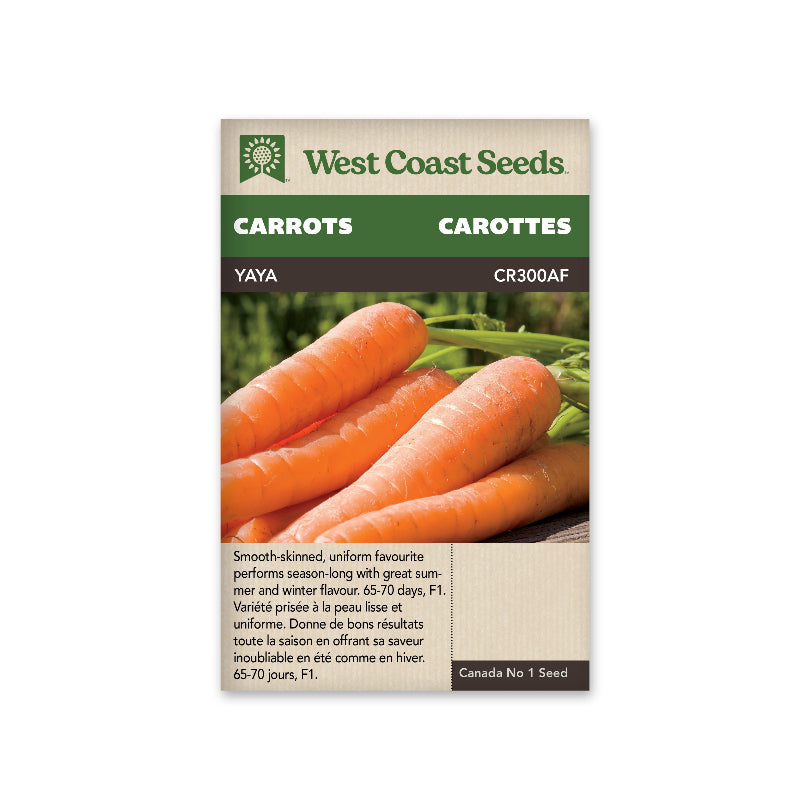WCS ORGANIC SEED- CARROTS YAYA