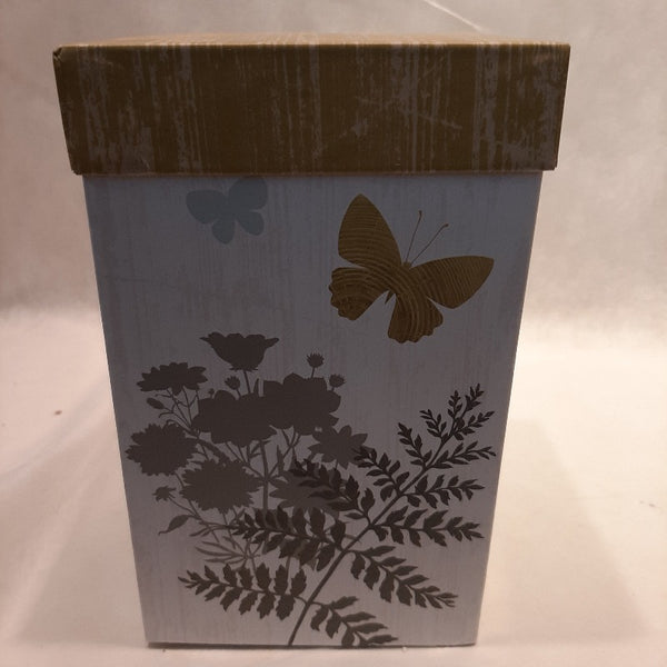 Butterflies/foliage Ceramic Travel Cup
