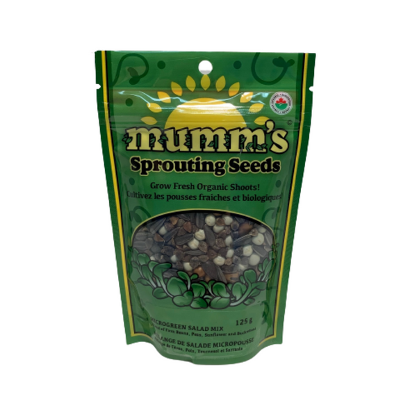 Mumm's Sprouting Seeds- Microgreens Salad mix 125g
