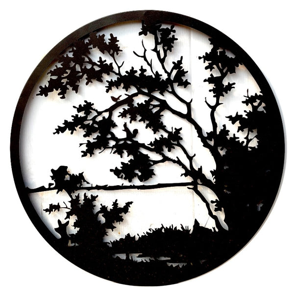 LAKE WALL ART 24"