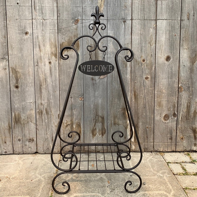 Plant Stand - "Welcome Sign"