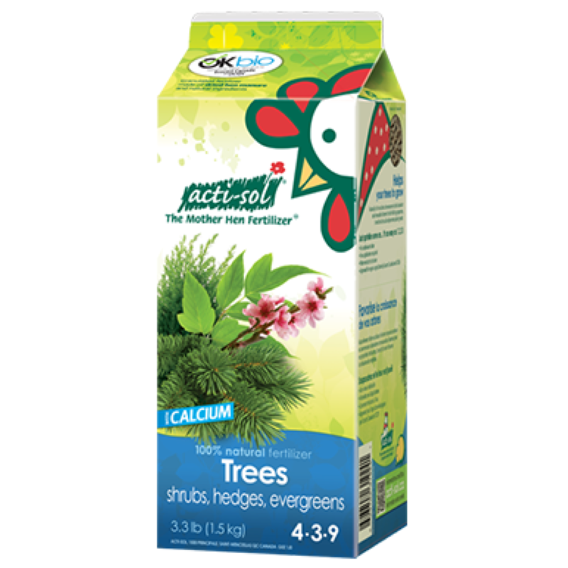 ACTI-SOL TREE SHRUBS HEDGES & EVERGREENS