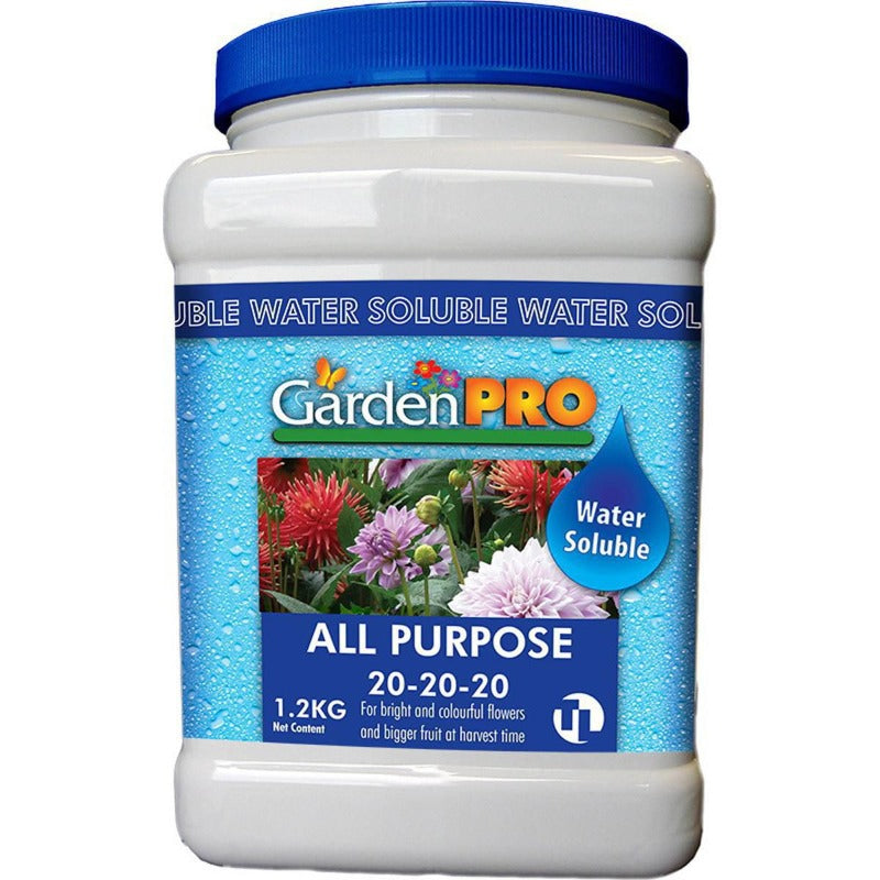 GARDEN PRO ALL PURPOSE FERTILIZER 20-20-20 – Knippel Garden Centre
