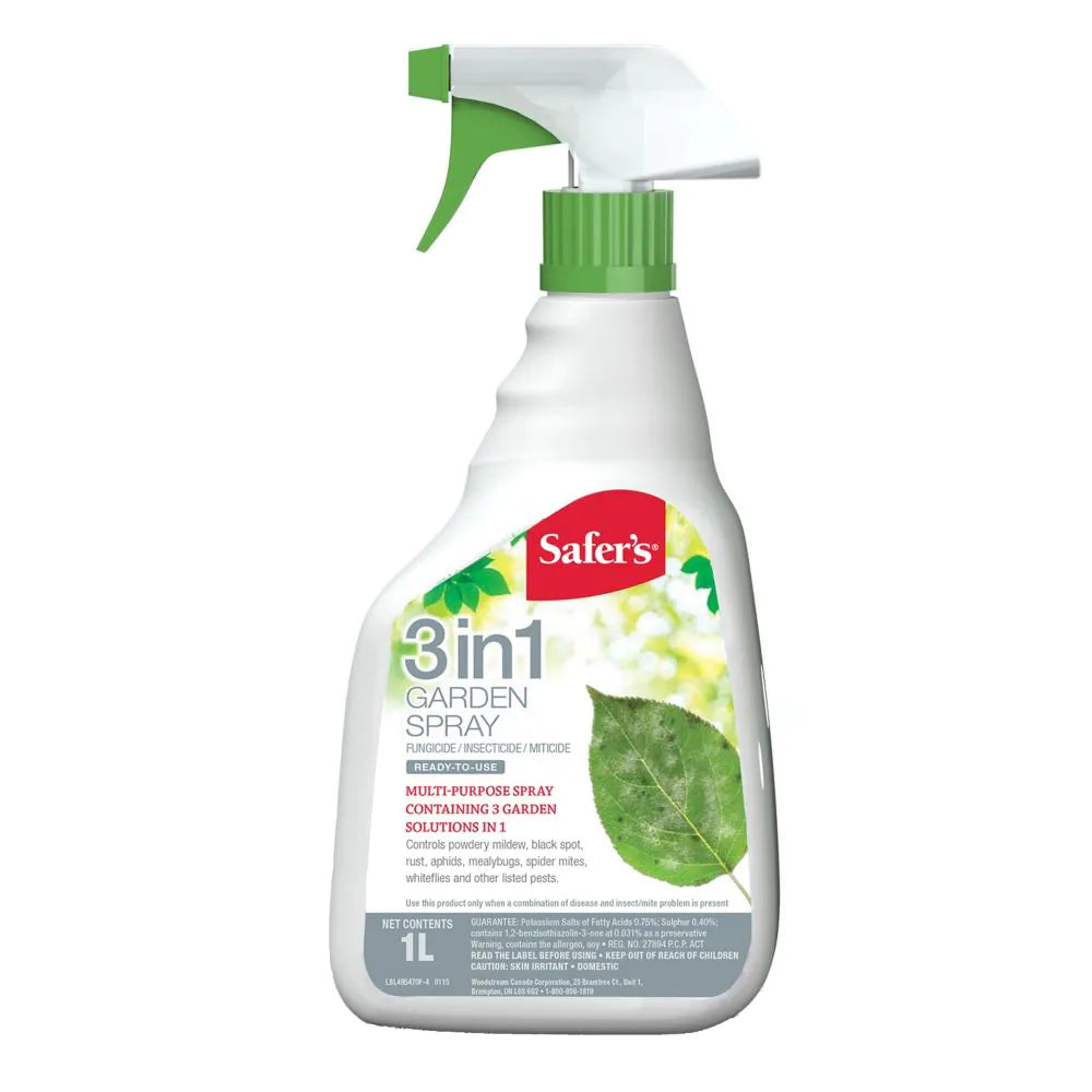 SAFER'S 3-in-1 Garden Spray