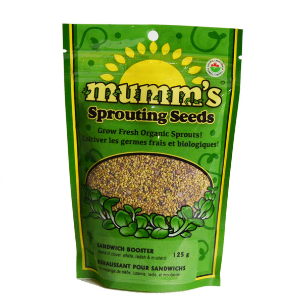 Mumm's Sprouting Seeds- Sandwich Booster